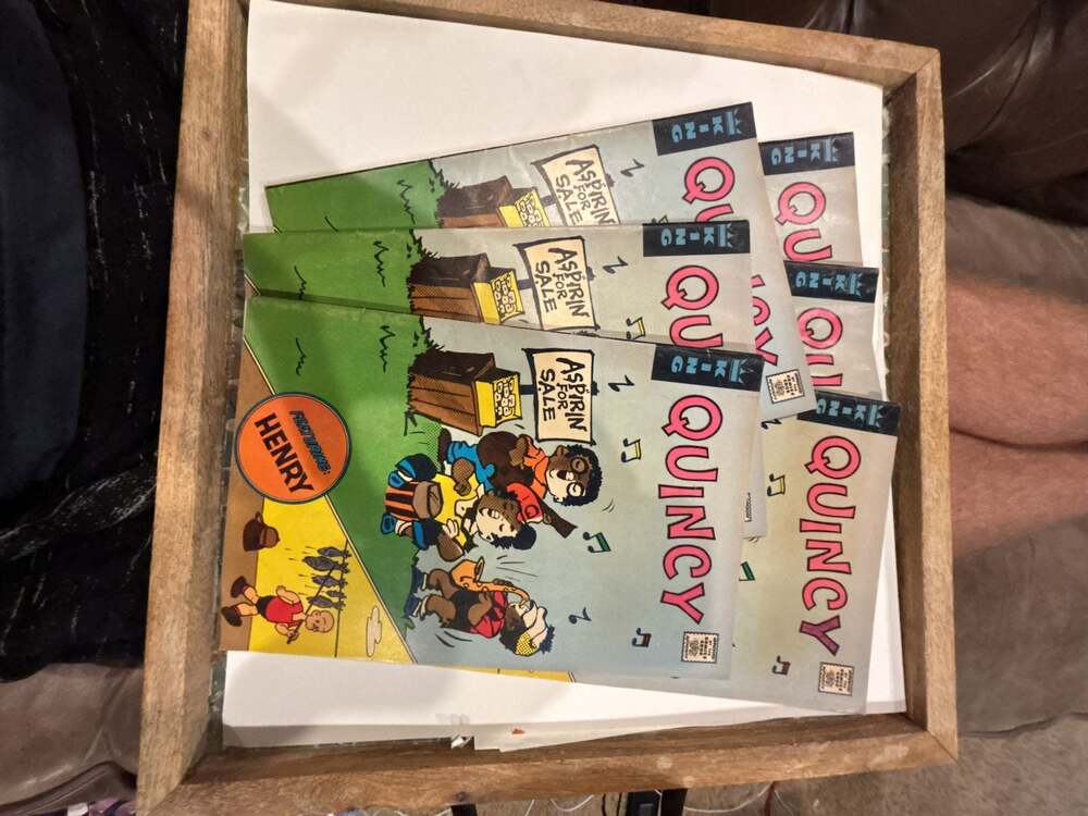 Lot of 6 King Comics - Vintage Quincy Featuring Henry